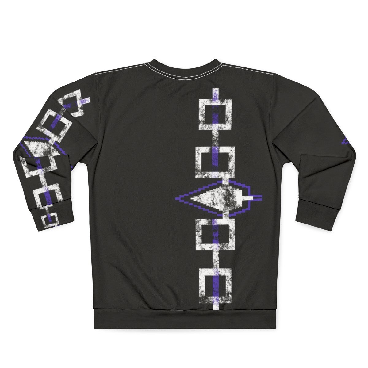 Haudenosaunee Hiawatha Belt Native American Sweatshirt - Back