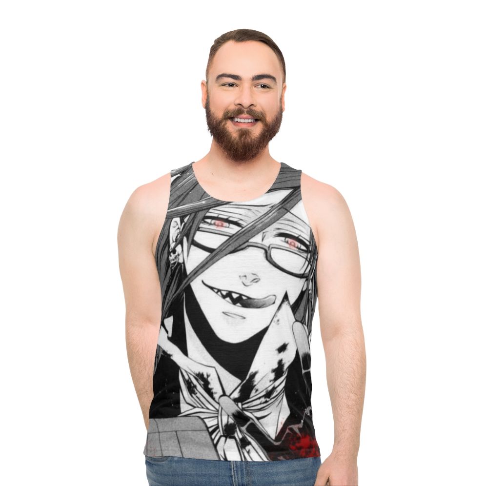 Grell Sutcliff Anime Inspired Unisex Tank Top - men