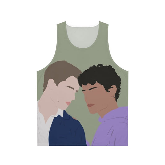 Young Royals Season 2 Unisex Tank Top with Prince Wilhelm and Simon