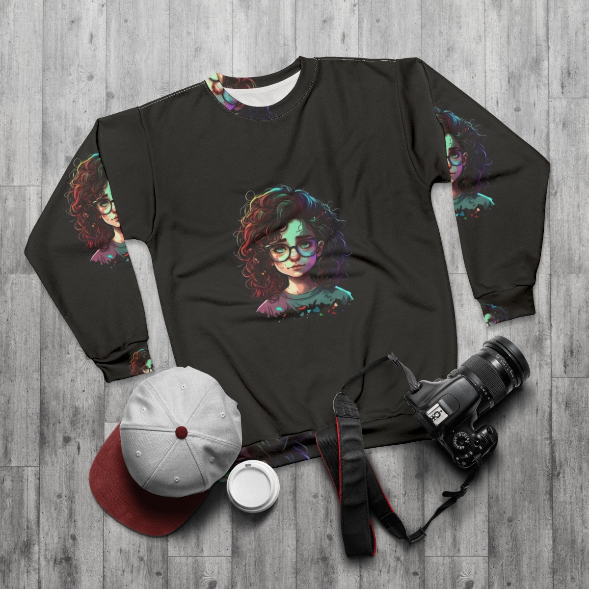 Phoebe Spengler Ghostbusters Afterlife Sweatshirt - flat lay