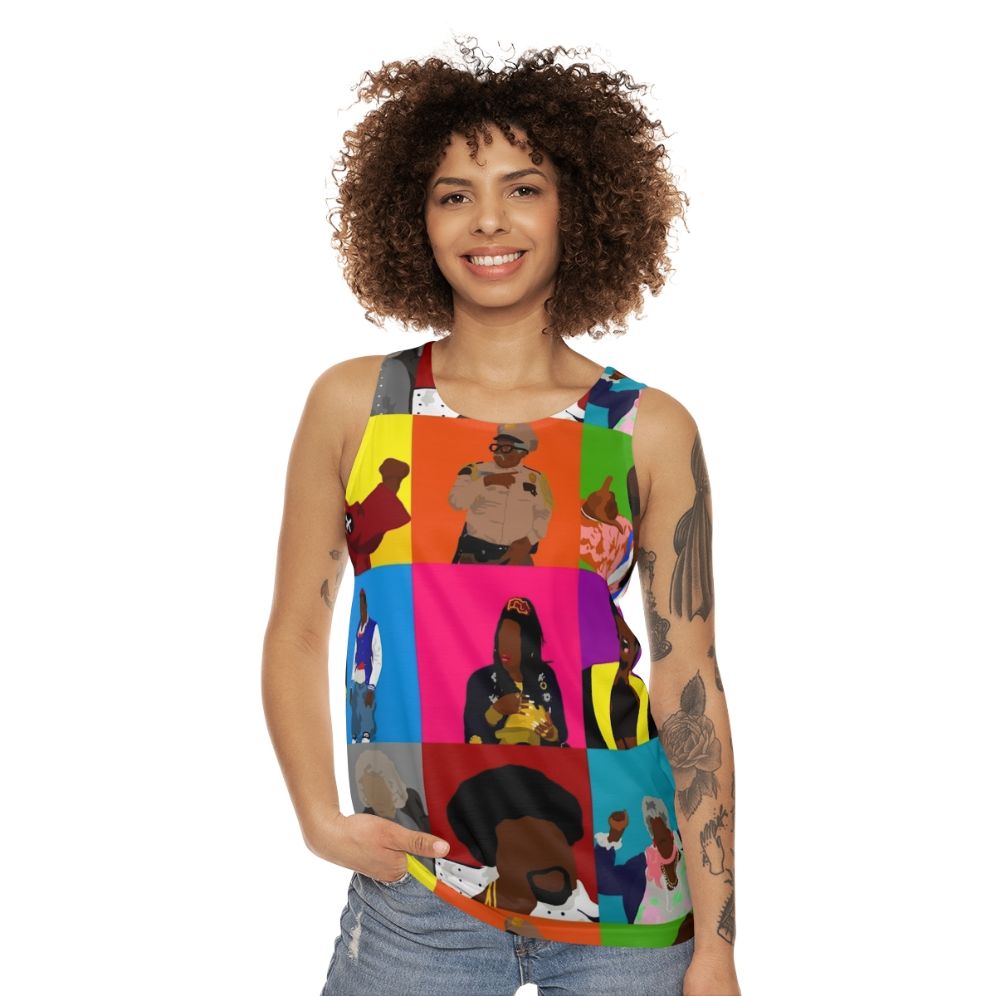 Unisex 90s Crazy Martin Inspired Tank Top - women