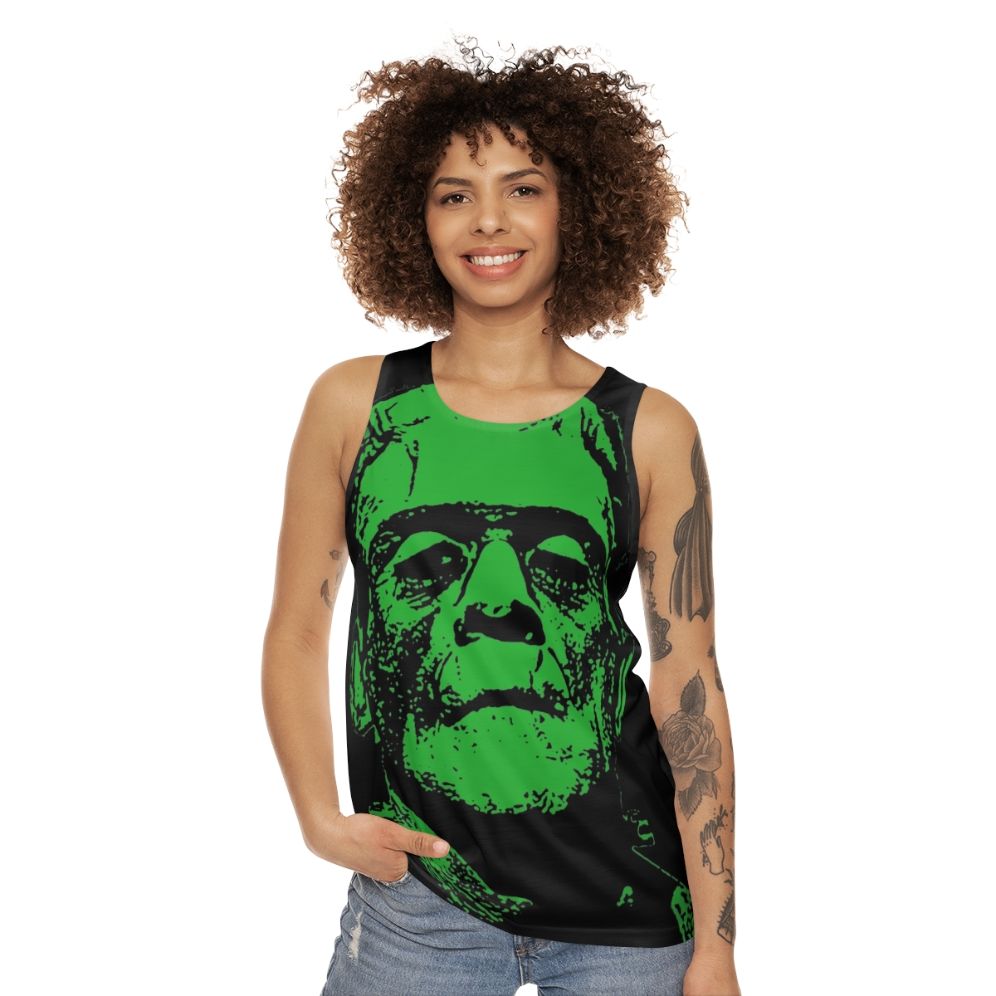 Frankenstein Unisex Classic Tank Top - women