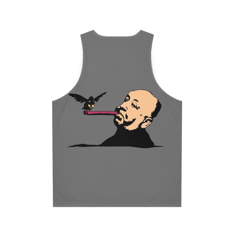 Alfred Hitchcock Unisex Movie Tank Top - Back