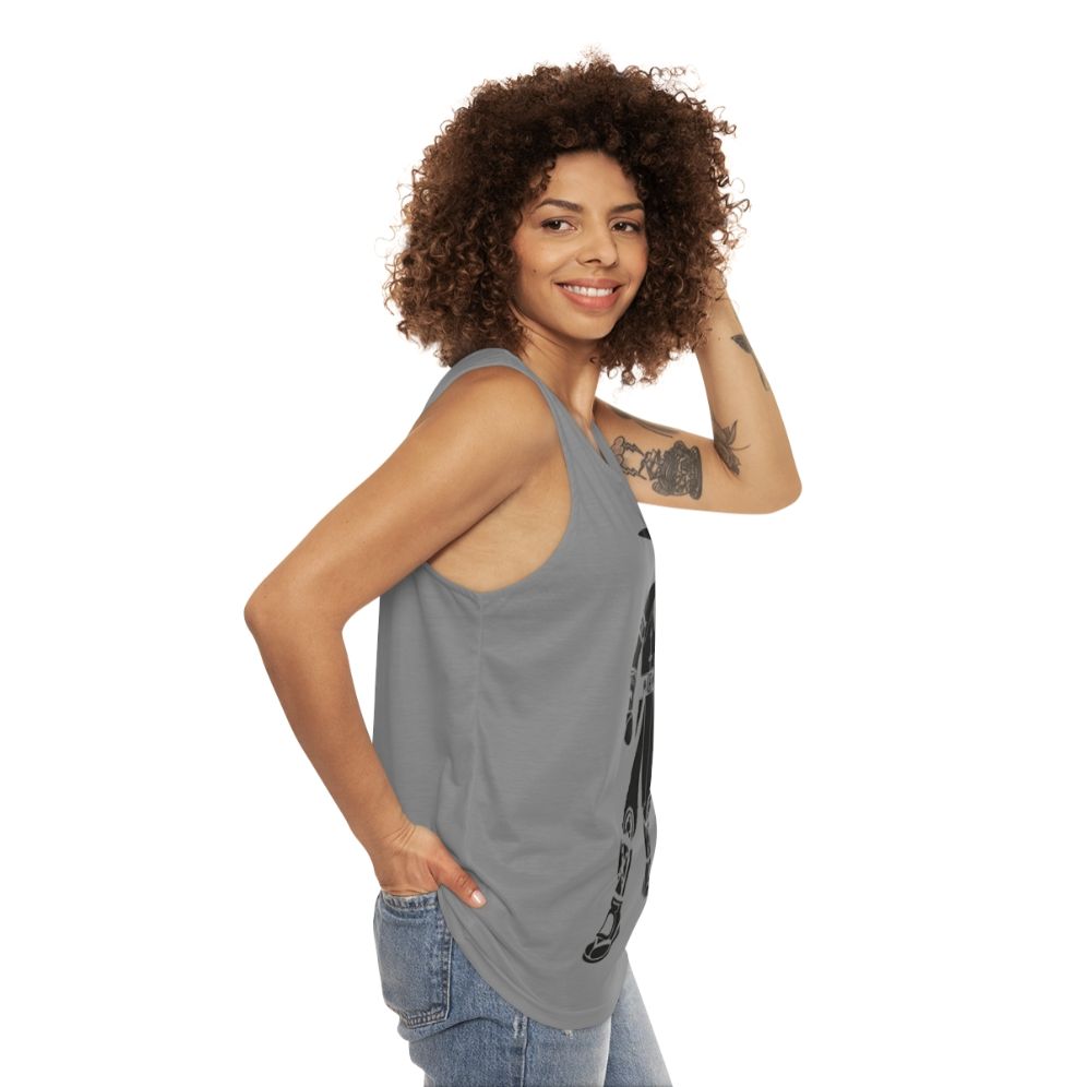 Unisex martial arts champion warrior tank top - women side