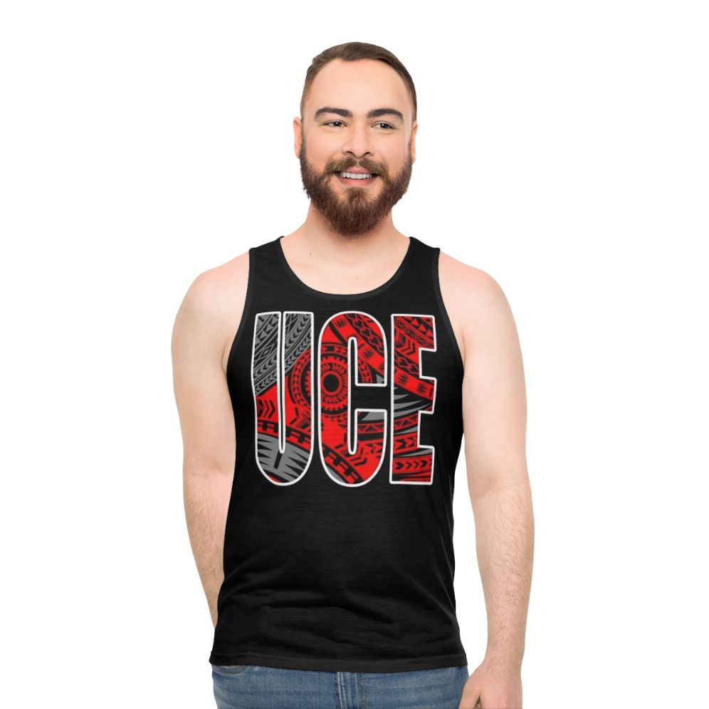 Samoan inspired unisex tank top - men