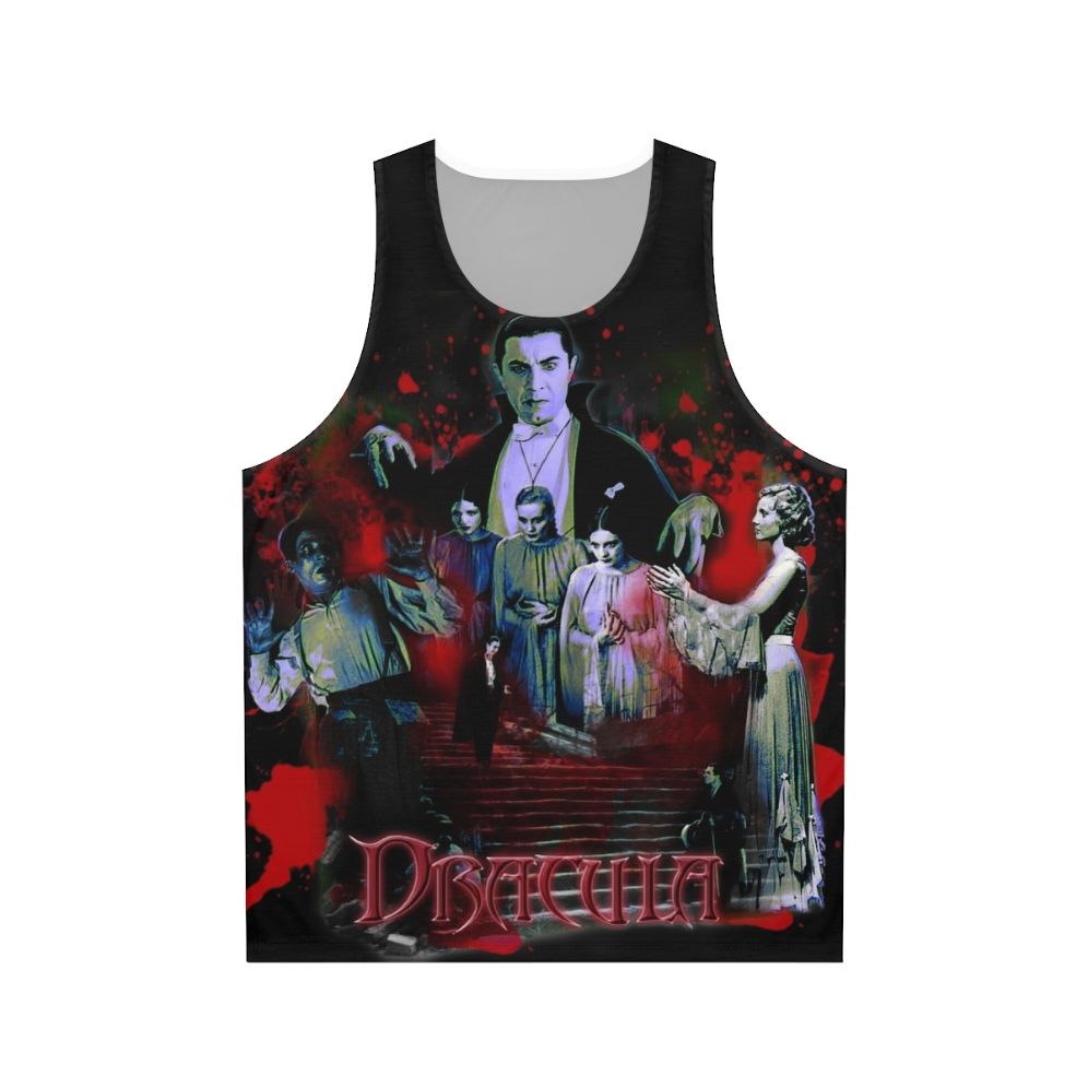 Dracula Unisex Classic Horror Tank Top