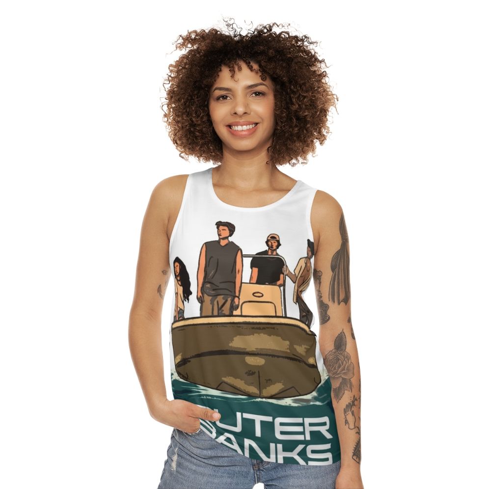 Outer Banks Netflix Unisex Tank Top - women