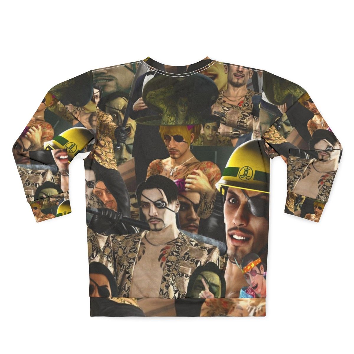 Goro Majima "Majima Everywhere" Inspired Sweatshirt - Back