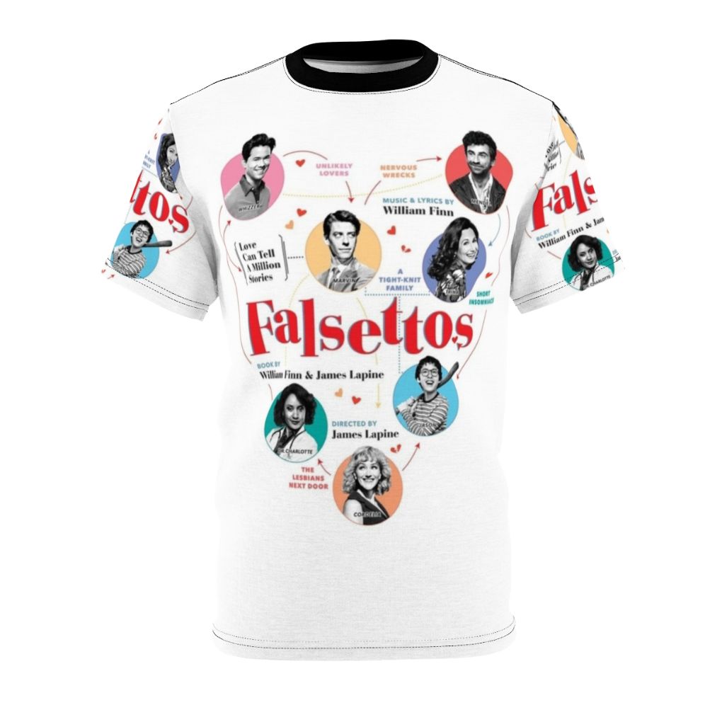 Falsettos Musical Poster-Inspired T-Shirt