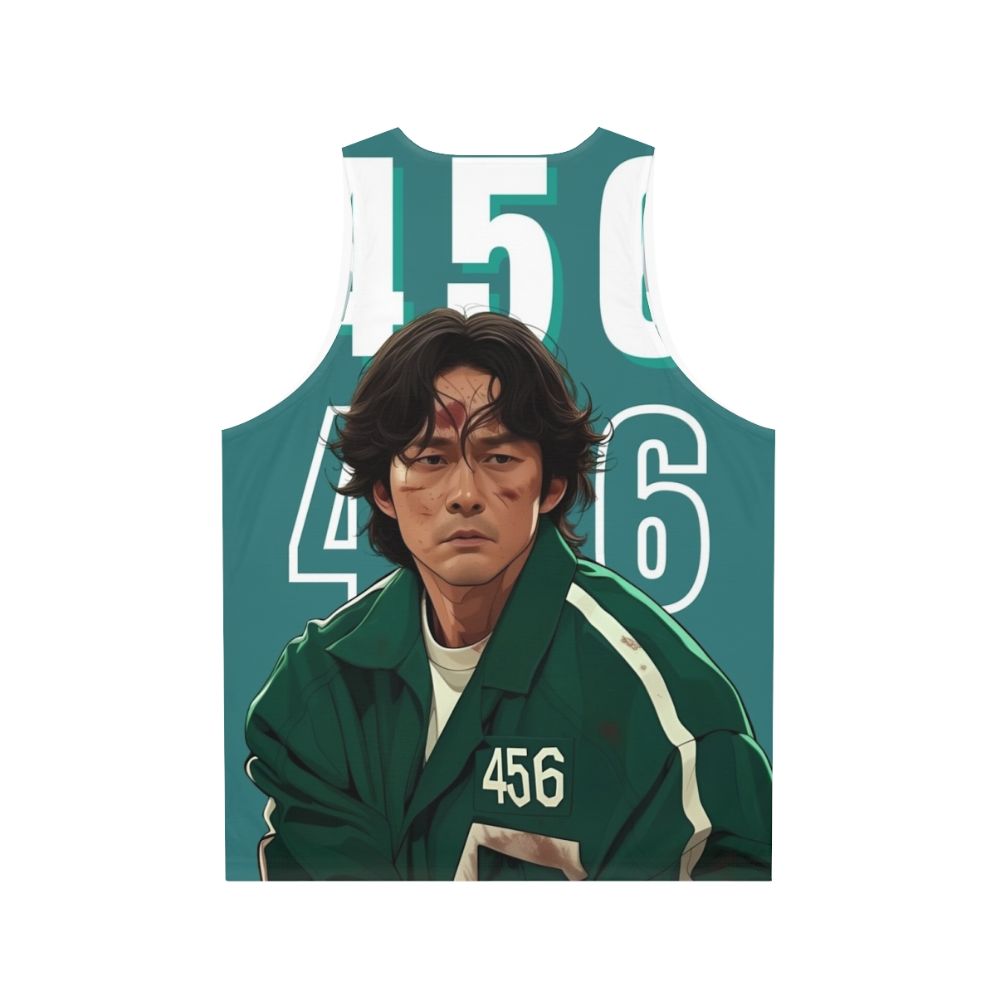 Squid Game Player 456 Seong Gi Hun Unisex Tank Top - Back