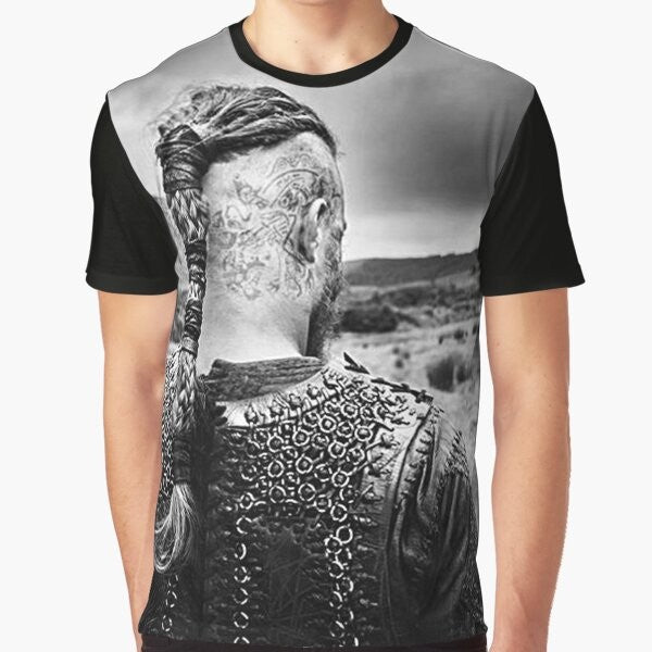 Ragnar Lothbrok Vikings TV Show Graphic T-Shirt