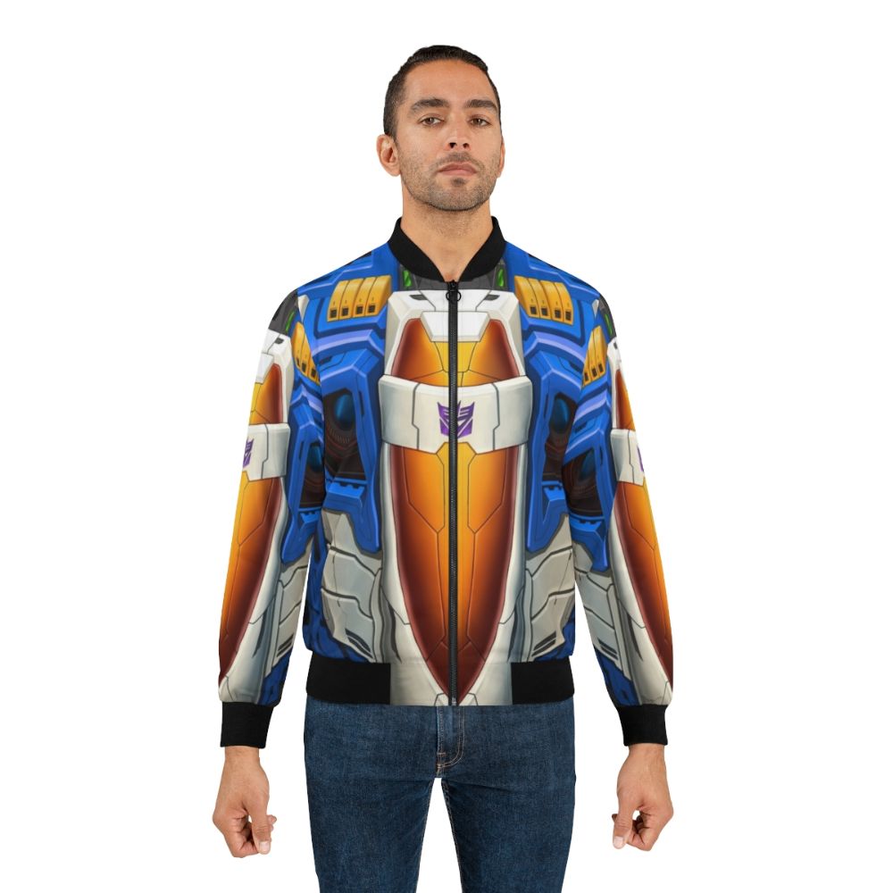 Thundercracker Transformers Decepticons Bomber Jacket - Lifestyle