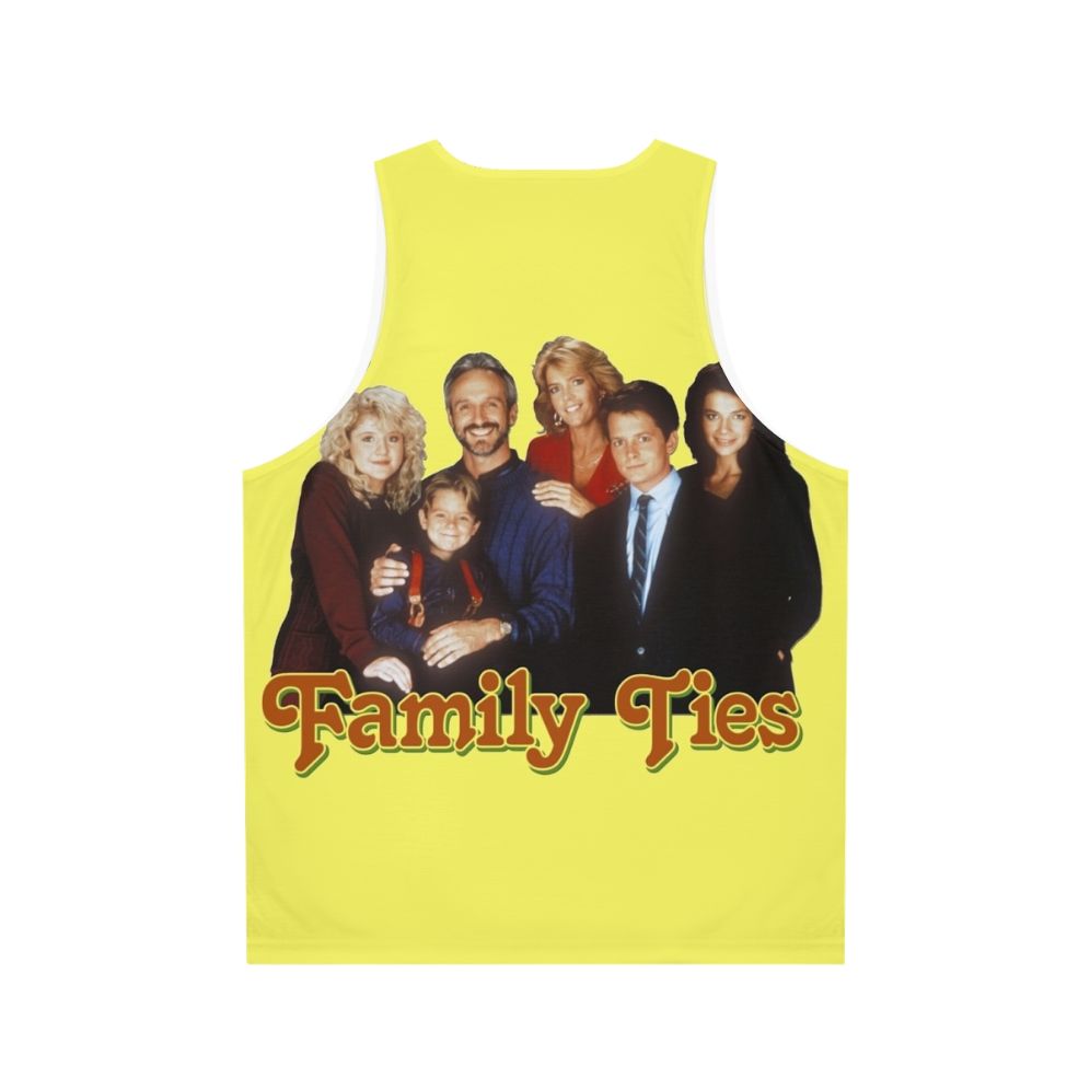 Unisex 80s TV Show Tribute Tank Top - Back