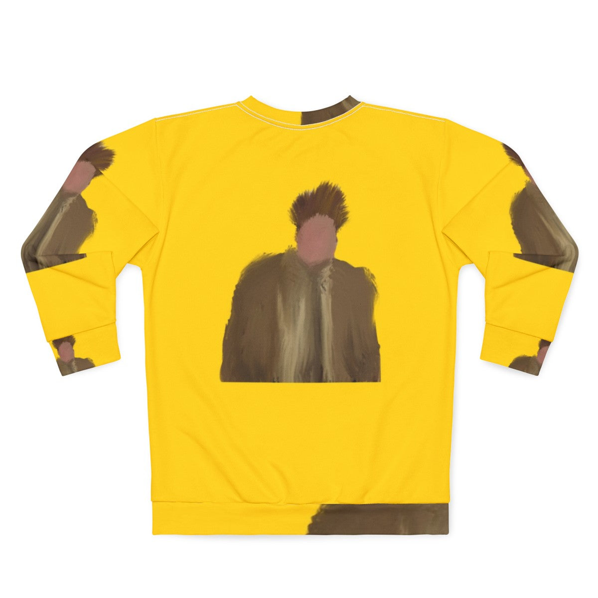 Chris Farley Interpretation Comedy Sweatshirt - Back