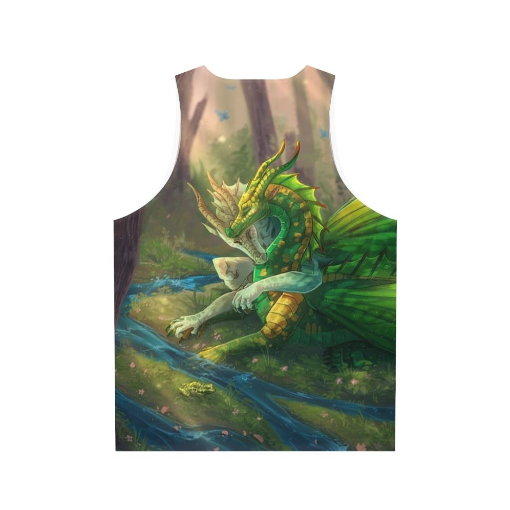 Sundew and Willow Fantasy Dragon Tank Top - Back