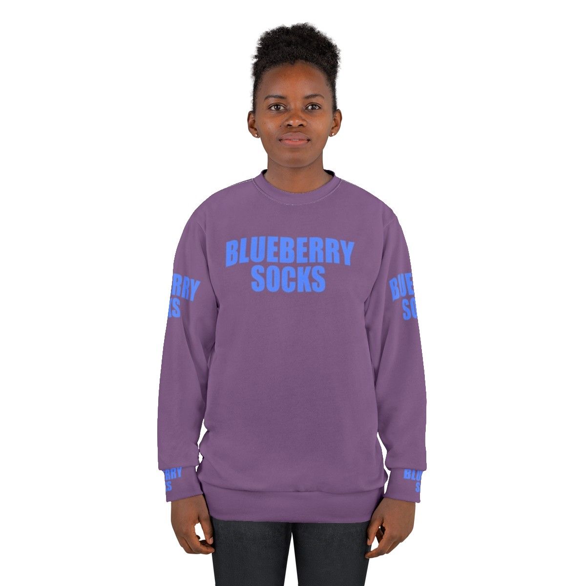 Icarly Penny Blueberry Graphic Sweatshirt - women