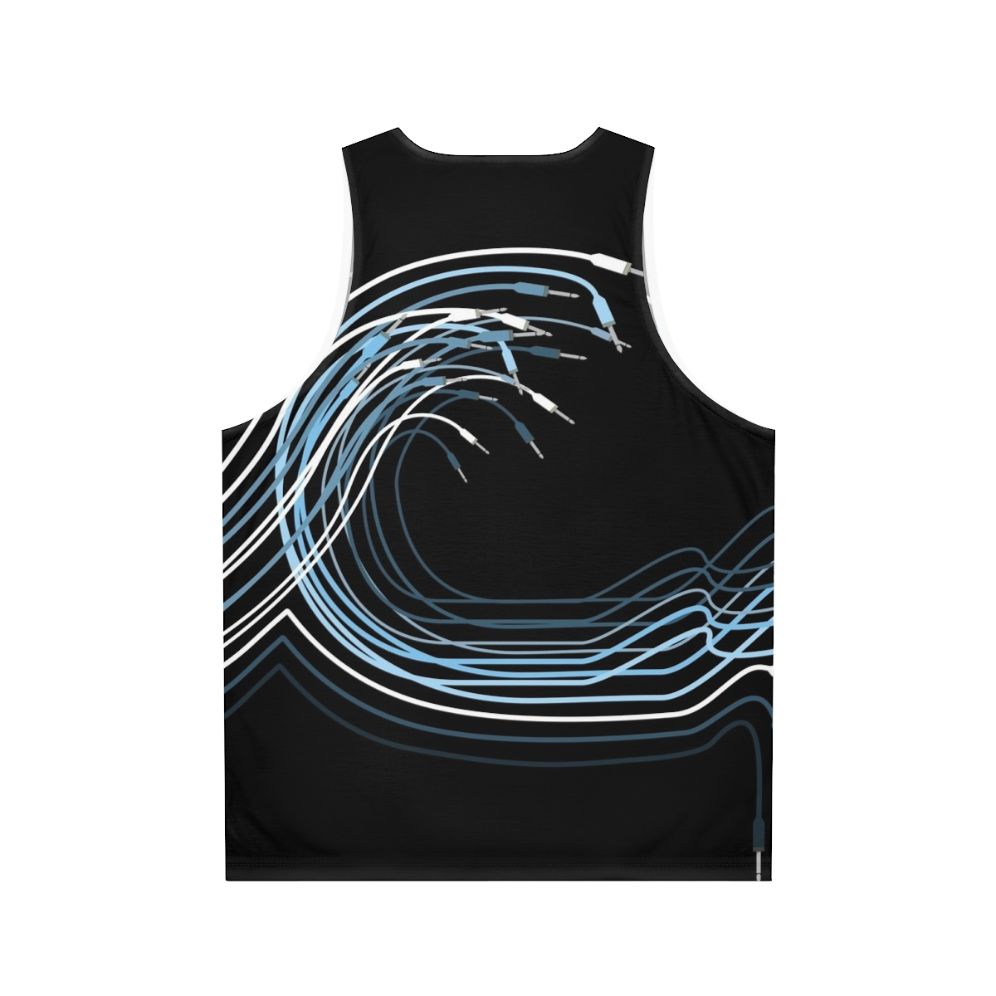 Modular synthesizer eurorack unisex tank top - Back