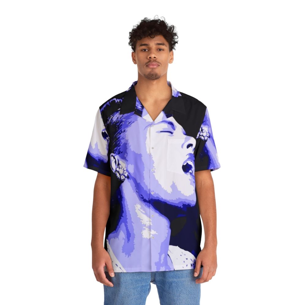 Billie Holiday Blues Hawaiian Shirt - People Front