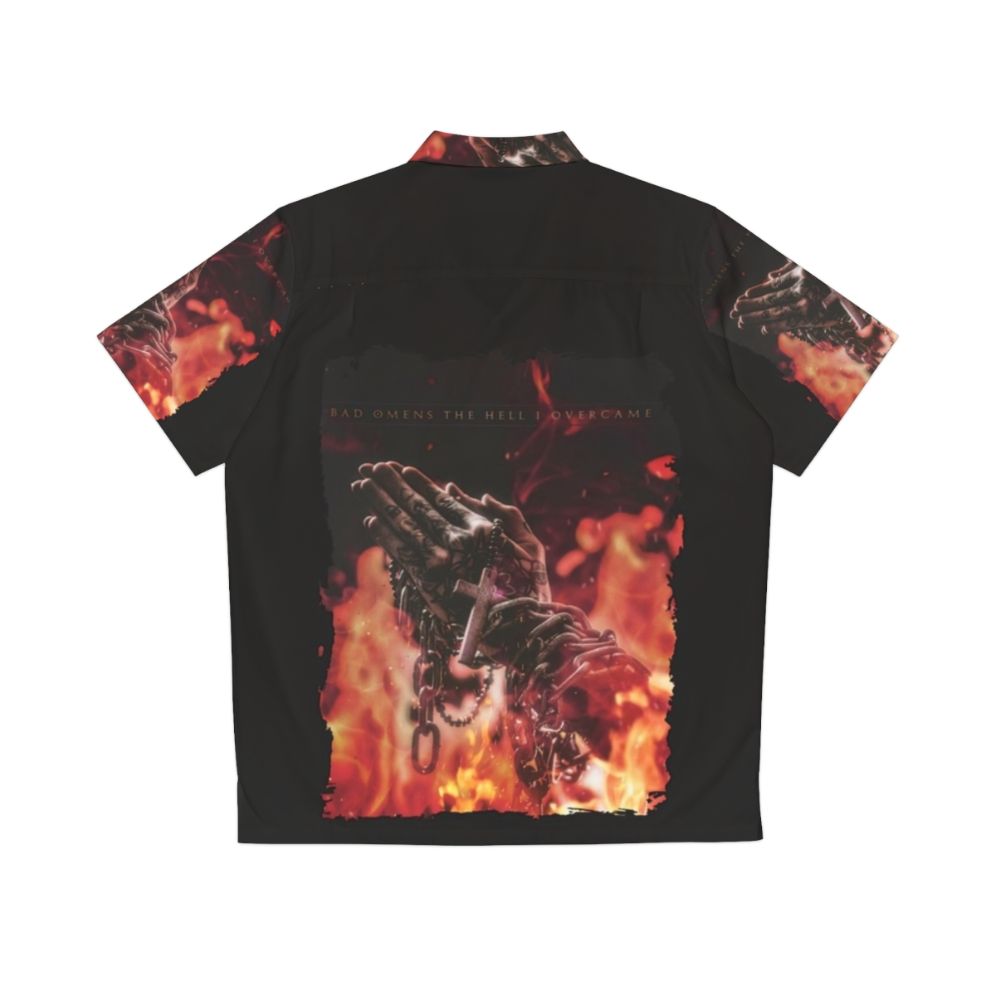 Omen Castlevania Hawaiian Shirt - Back