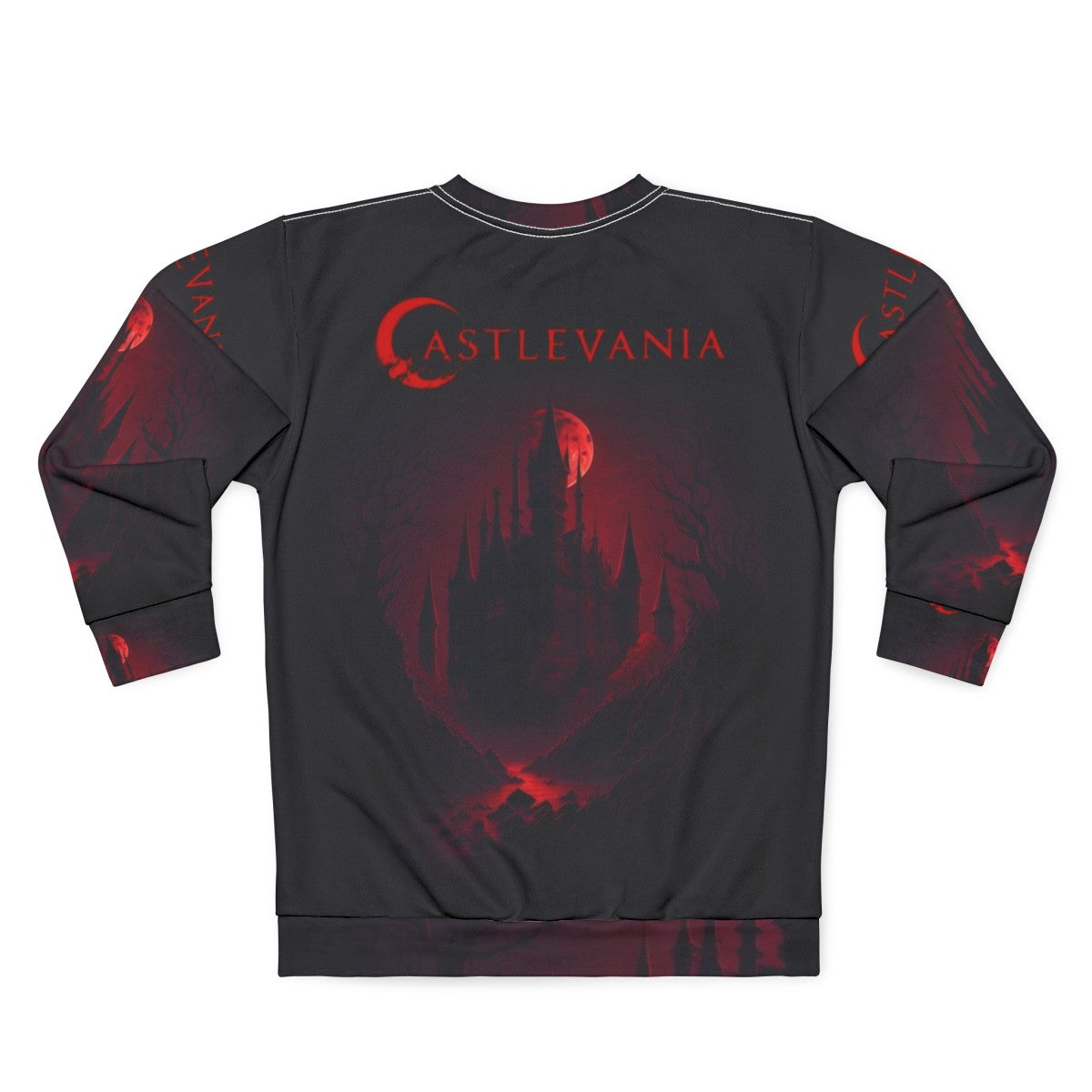 Castlevania Netflix Anime Inspired Sweatshirt - Back