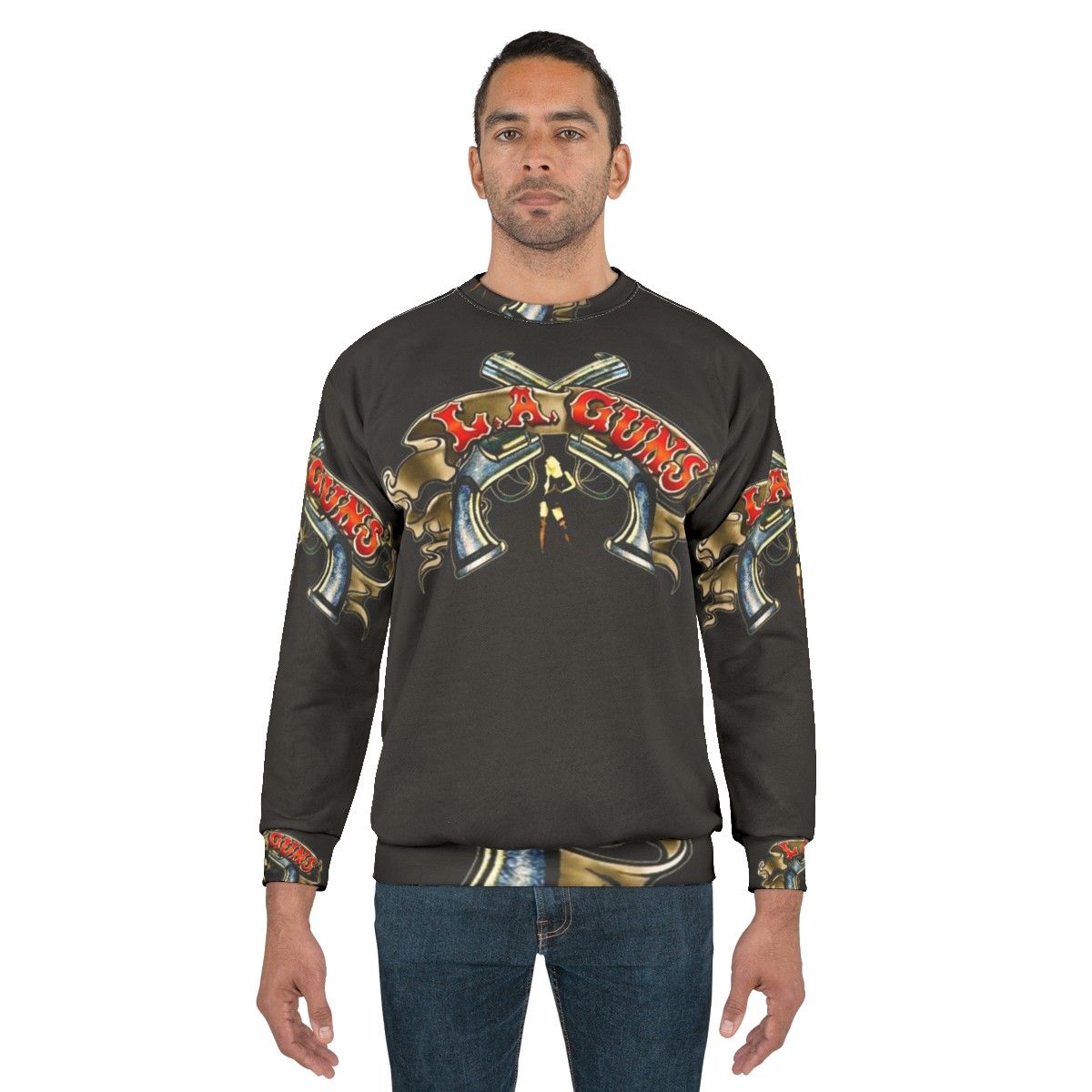 L.A. Guns Official Sweatshirt for Rock Music Fans - men