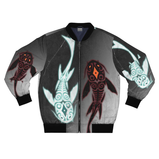 Avatar Tui & La (Raava/Vaatu) yin yang inspired bomber jacket