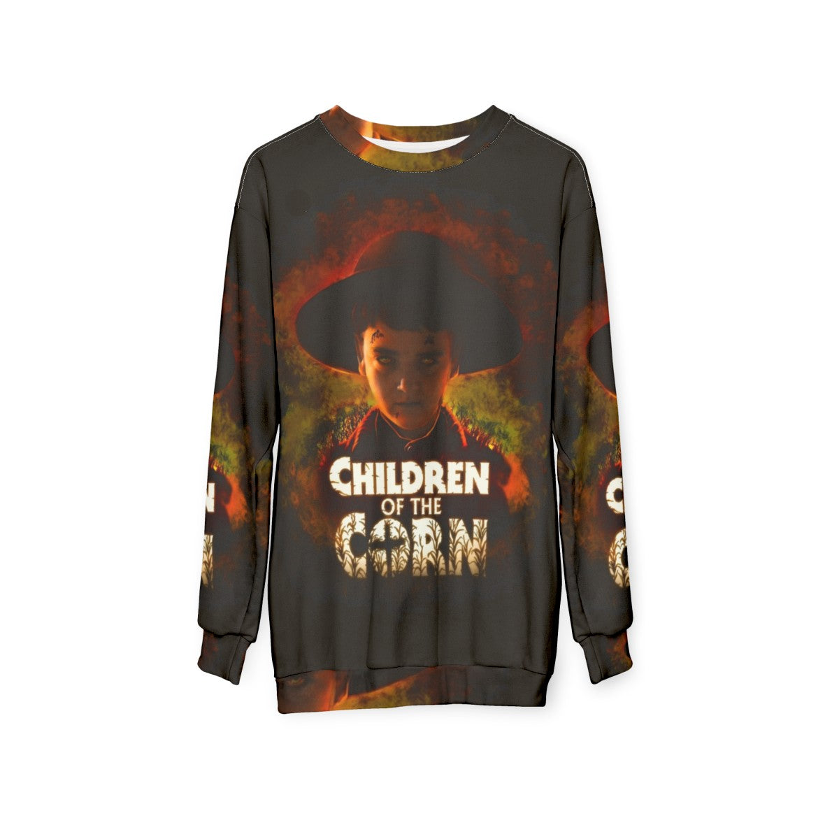 Children Of The Corn Horror Sweatshirt - hanging