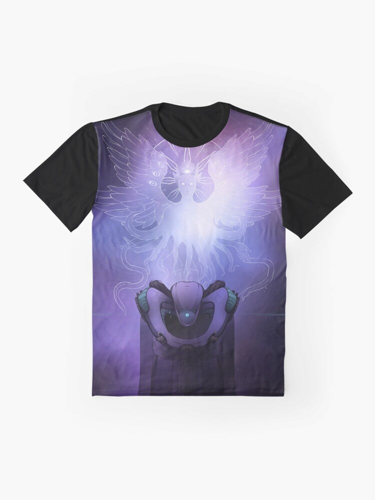 Babylon 5 Kosh Vorlon Graphic T-Shirt - Flat lay