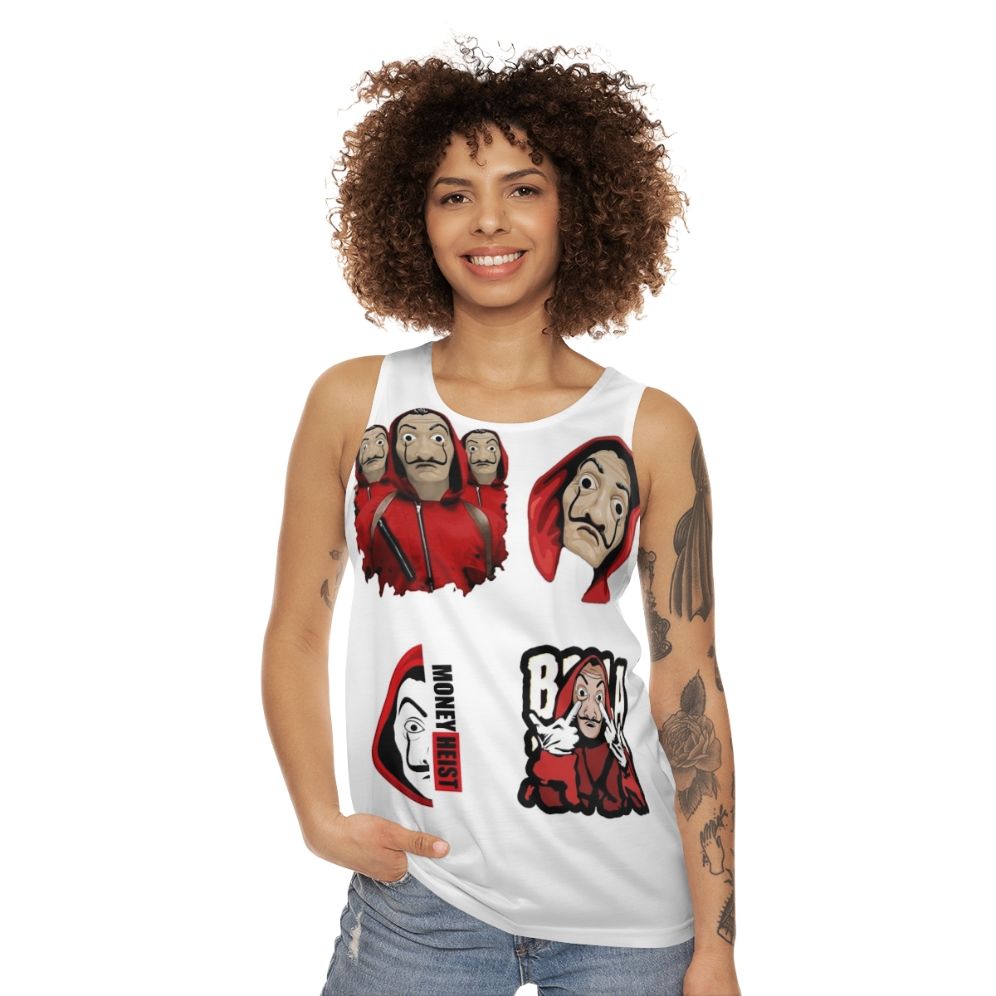 Money Heist Unisex Tank Top - women