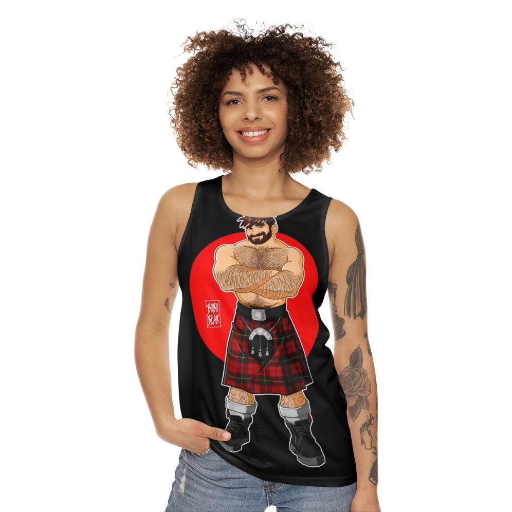 Adam Likes Kilts Unisex Pride Tank Top - women