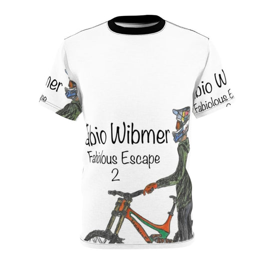 Fabio Wibmer Inspired Freeride Mountain Biking T-shirt