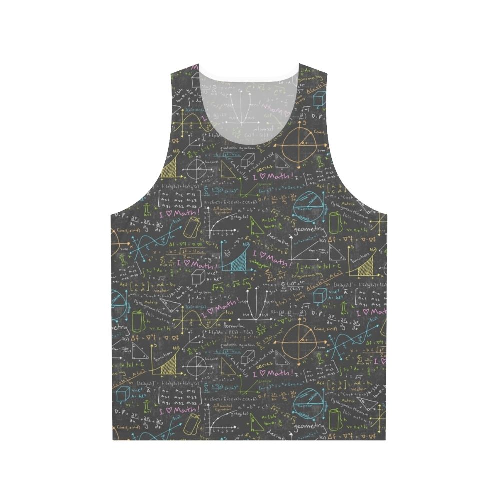 Unisex Math Lessons Tank Top