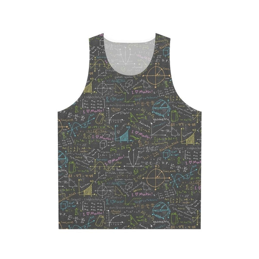 Unisex Math Lessons Tank Top