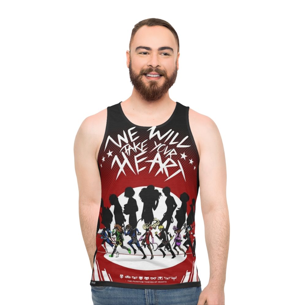 Persona 5 Joker Unisex Tank Top - men