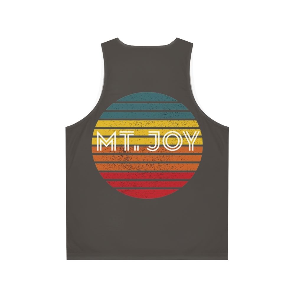 Unisex indie folk rock vintage mountain nature tank top - Back