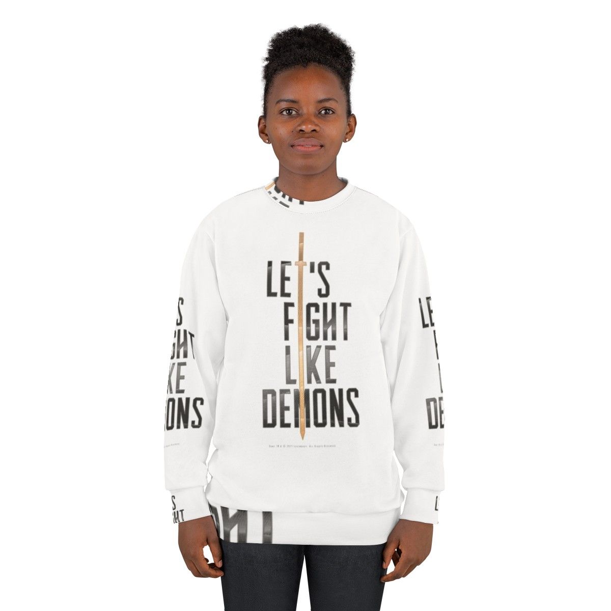 Dune 'Let's Fight Like Demons' Dark Sweatshirt - women