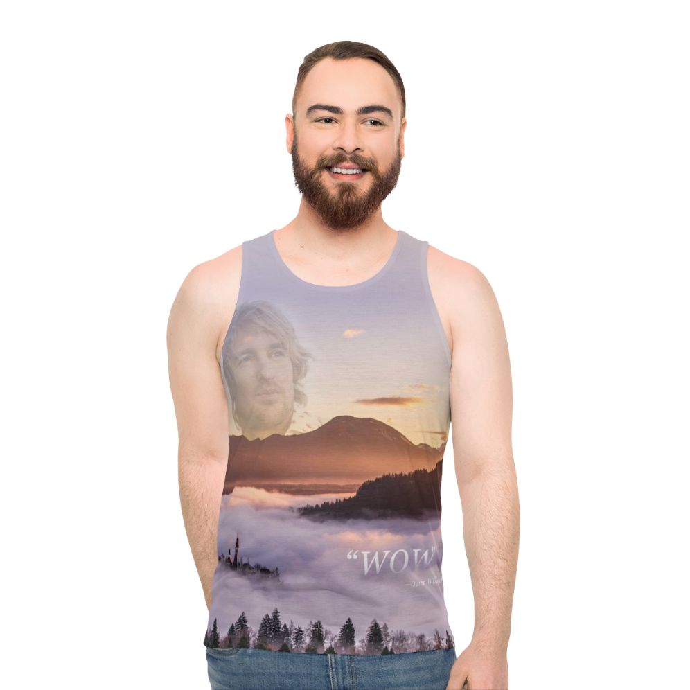 Wow! Owen Wilson Inspired Unisex Tank Top - men