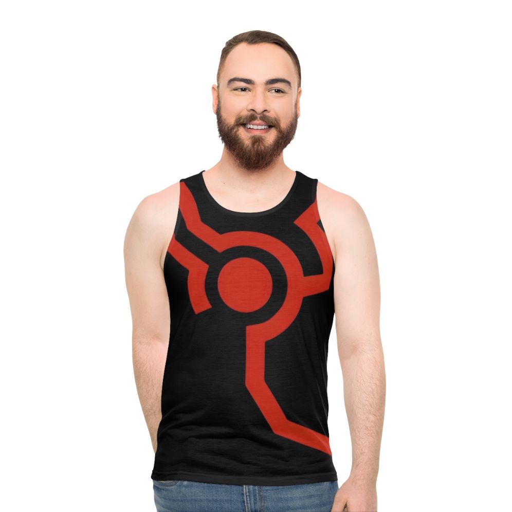 Unisex tank top in modern style - men