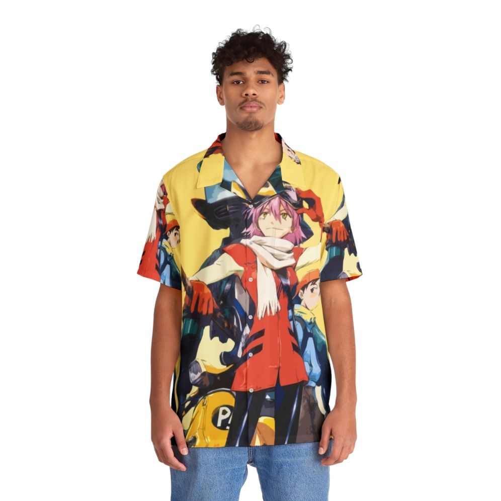 FLCL Anime Hawaiian Shirt - People Front