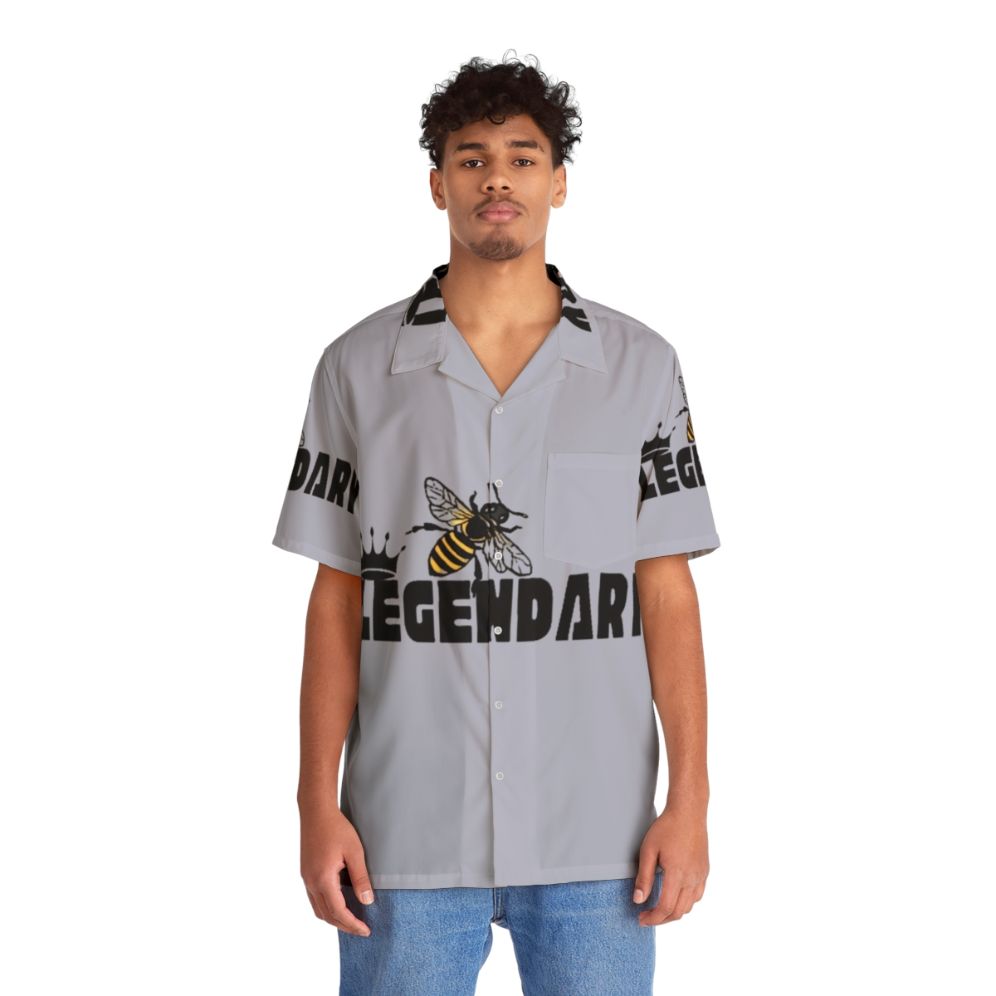 Bee Legendary Hawaiian Shirt - Iconic and Vibrant Design - People Front