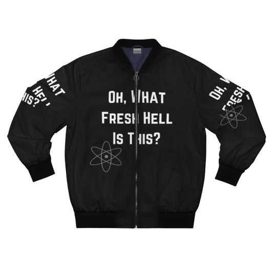 Big Bang Theory "Fresh Hell" Bomber Jacket