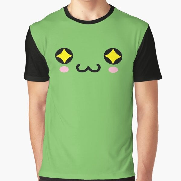 Maplestory slime buddy graphic t-shirt with a cute, bubbling slime design