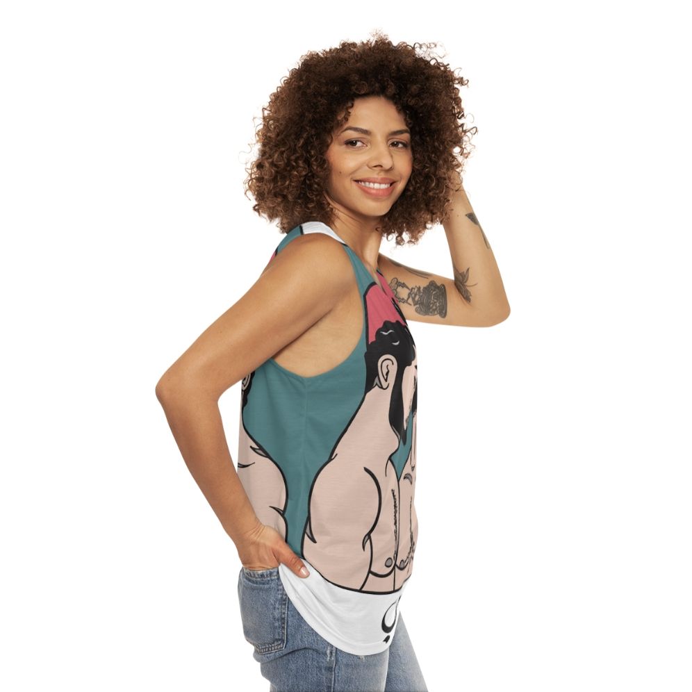 Unisex Beiruti Boys Gay Pride Tank Top - women side