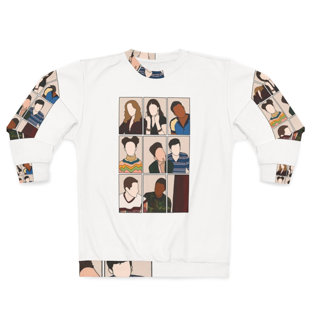 Sex Education Cast Sweatshirt featuring Otis Milburn and Maeve Wiley