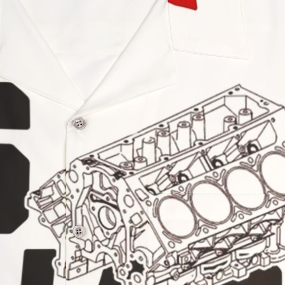 Ls Swap Everything Chevy Chevrolet V8 Engine Hawaiian Shirt - Detail