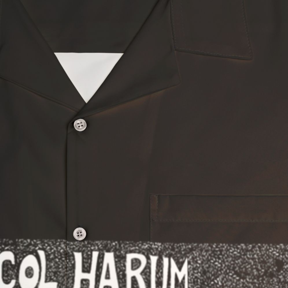 Procol Harum British Rock Band 60s Psychedelic Hawaiian Shirt - Detail