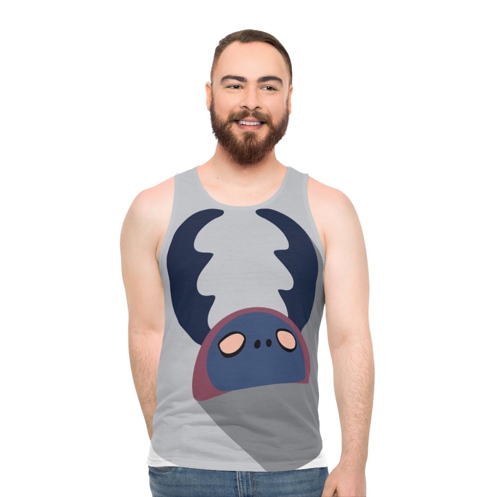 Hollow Knight Dung Defender Flat Icon Unisex Tank Top - men