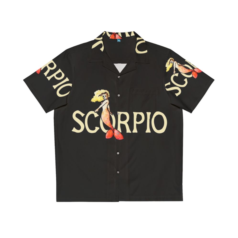 Scorpio Mermaid Hawaiian Shirt 3 Featuring Zodiac Birthday Legendary Animals