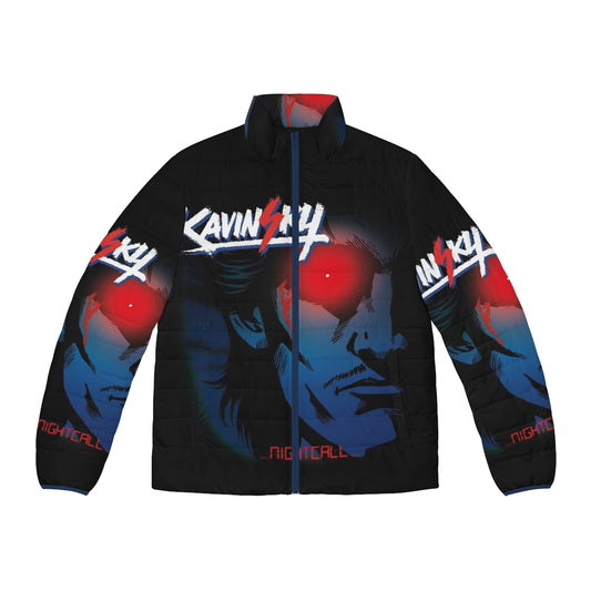 Nightcall Retro Puffer Jacket with Ryan Gosling's Scorpion inspired design