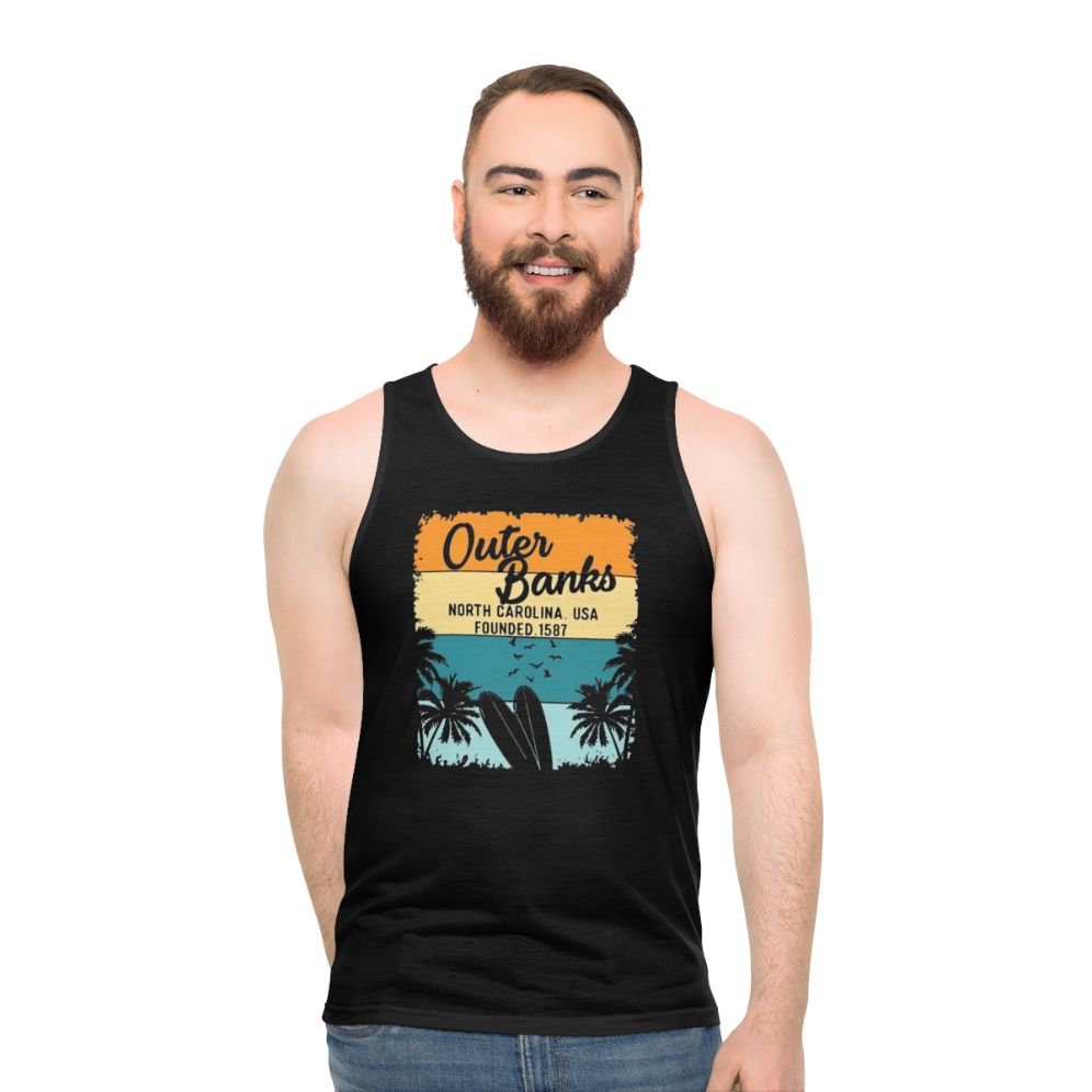 Outer Banks OBX North Carolina NC Unisex Tank Top - men